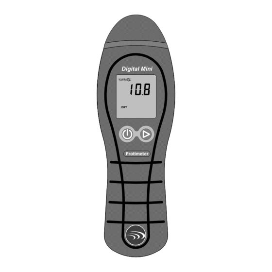 Protimeter Digital Mini BLD5702 Instruction Manual