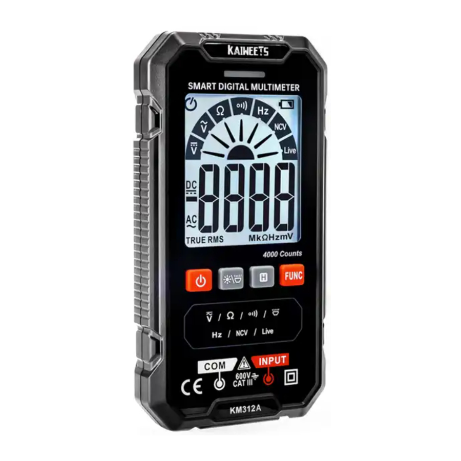 KAIWEETS KM312AB - Smart Digital Multimeter Manual