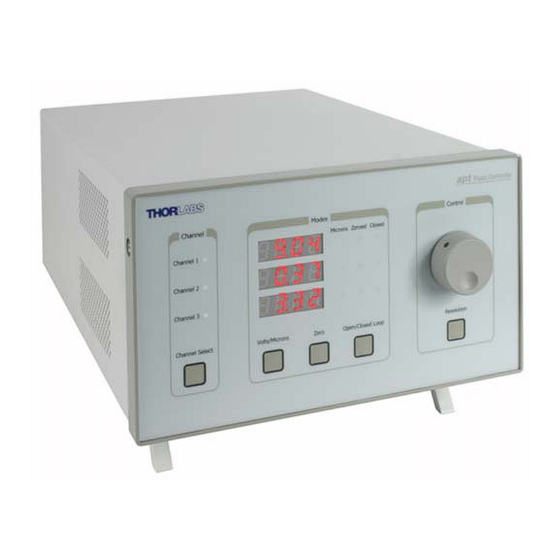THORLABS BPC203 User Manual
