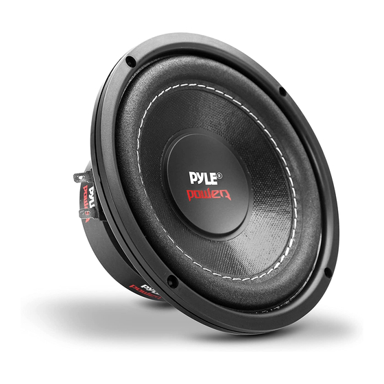 Pyle Power PLPW6D Manual