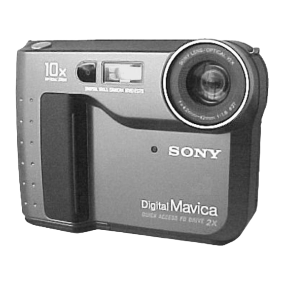 Sony MVC-FD73 Service Manual