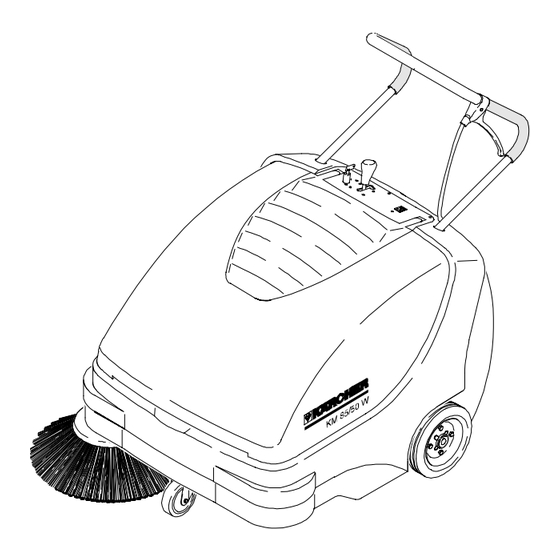 User Manuals: Kärcher KM 85/50 W Comfort Vacuum Sweeper