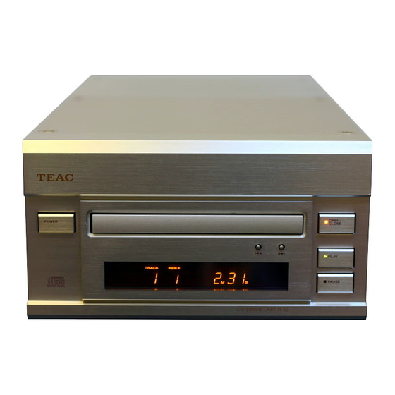 Teac Esoteric D-10 Service Manual