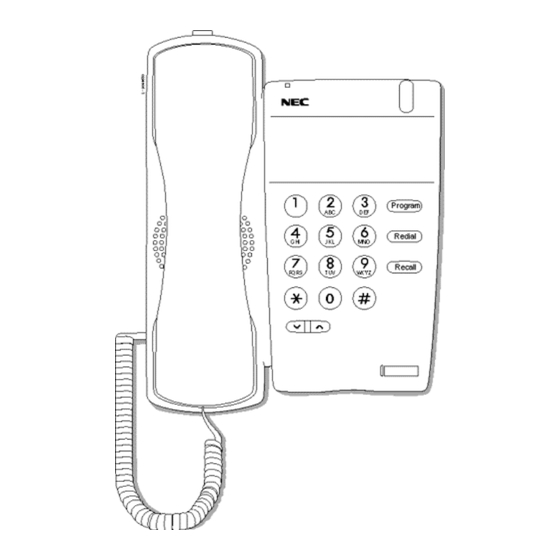 NEC Aspire Quick Reference Manual