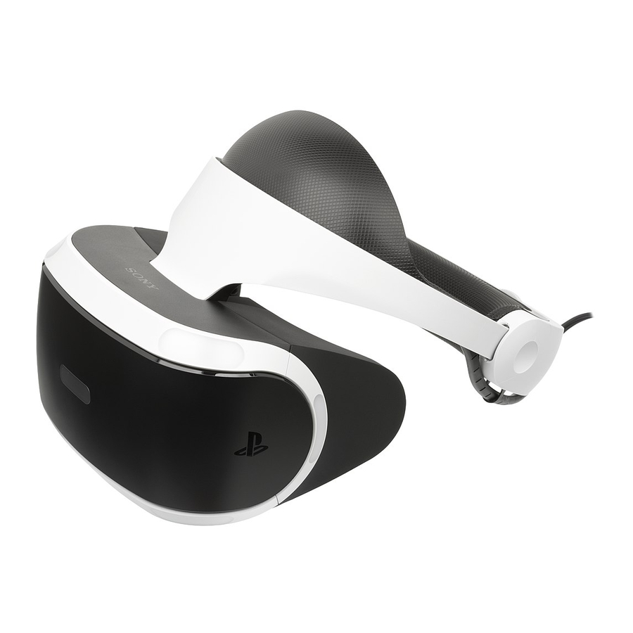 Sony PLAYSTATION VR Manuals