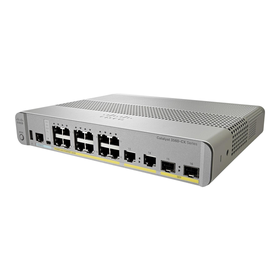 Cisco Catalyst 3560-CX Product Overview