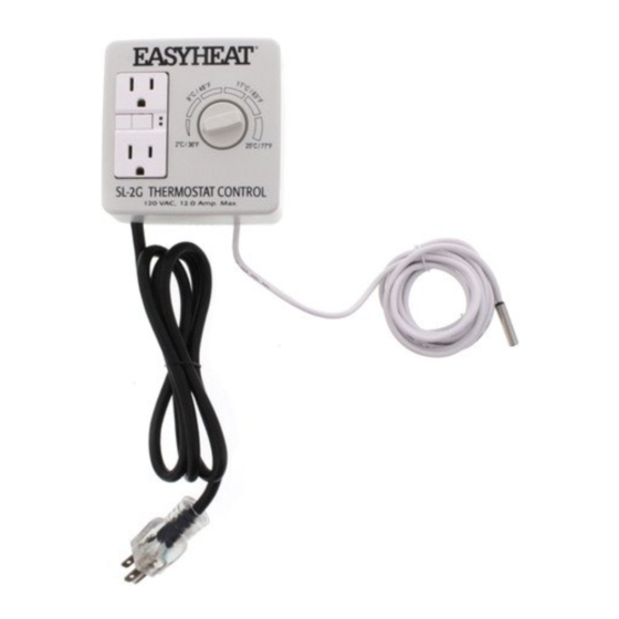 EasyHeat SL-2G Installation Instructions