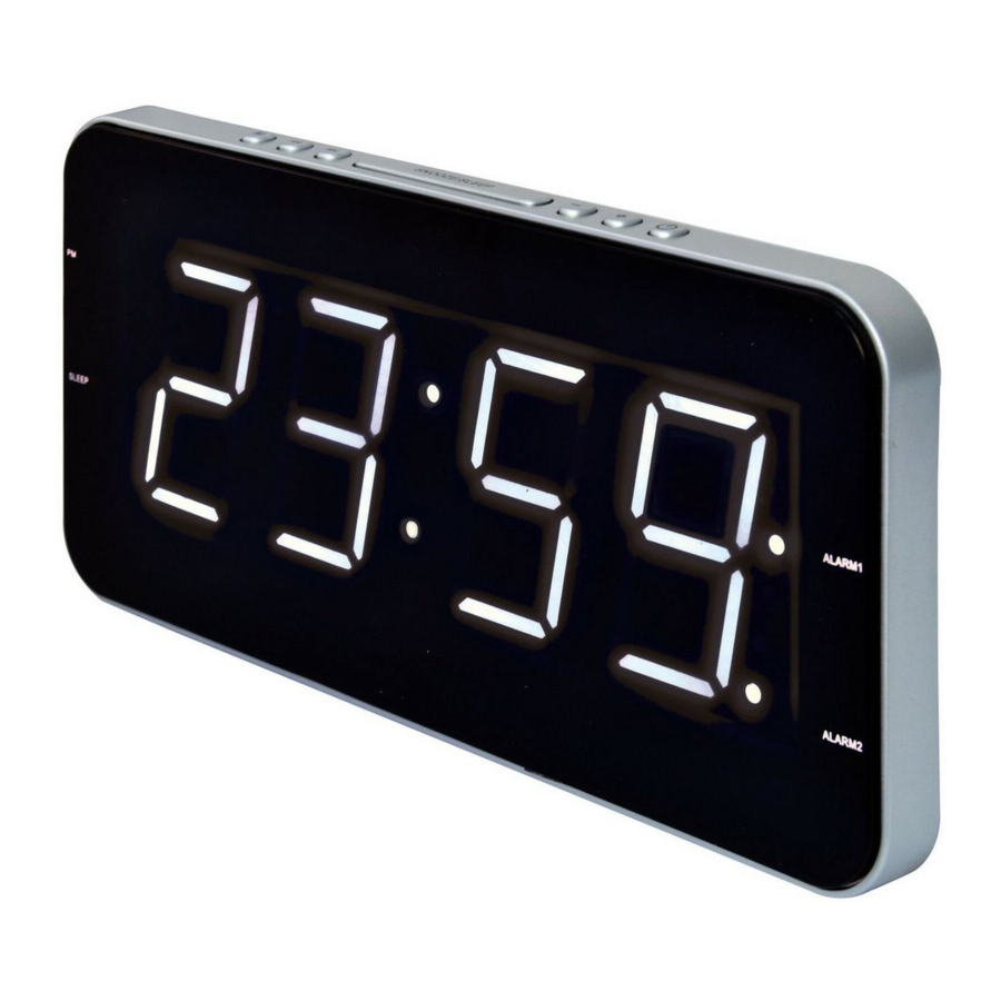 User Manuals: Reflexion CLR32 Clock Radio