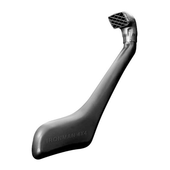 Ironman4x4 ISNORKEL021 Installation Manual