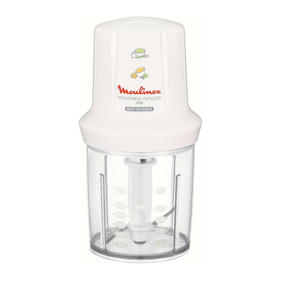Moulinex DJ30 Series Manual