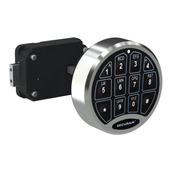 Securam SafeLogic C10 D-Drive Operating Instructions
