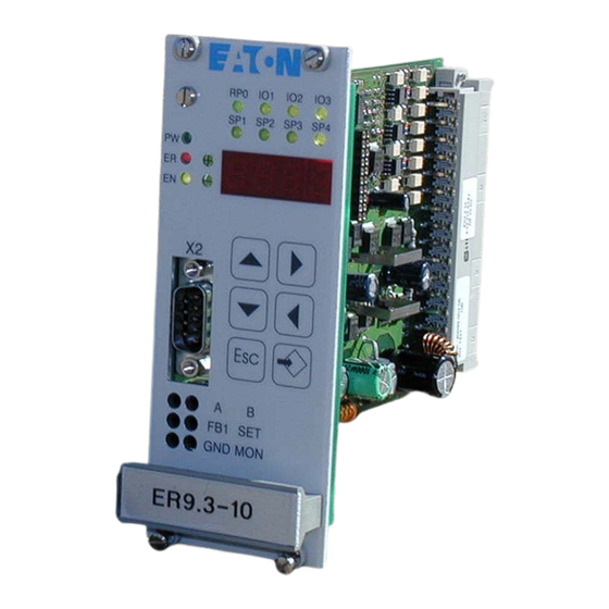 Eaton ER9.3-10 Manual