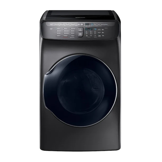 Samsung DV 60M9900 Series Service Manual