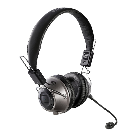 CREATIVE HEADSET HS-1200 Manuals