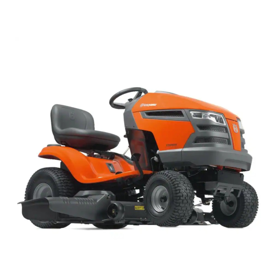 Husqvarna YTH26V54 Operator's Manual