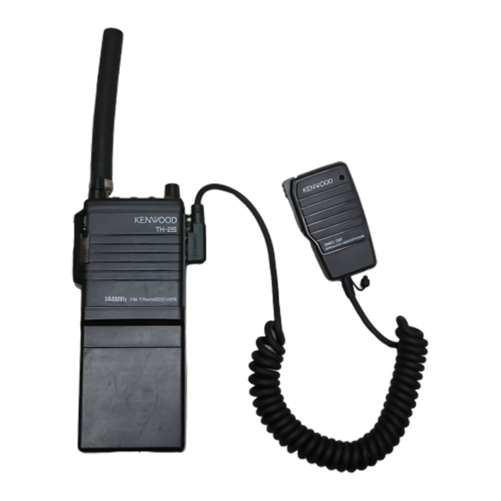 Kenwood TH-45 Series Instruction Manual