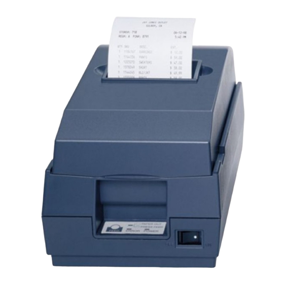 Epson TM-U200 Information Manual