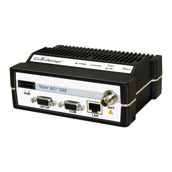 Cal Amp VIPER SC+ 400 series User Manual