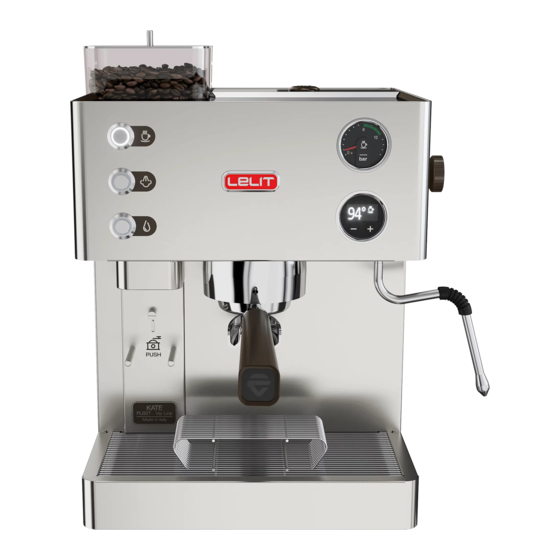 Lelit Kate PL82T User Manual
