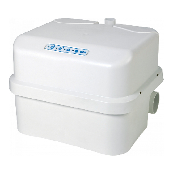 SFA SANICUBIC Pro R300 Installation Instructions Manual