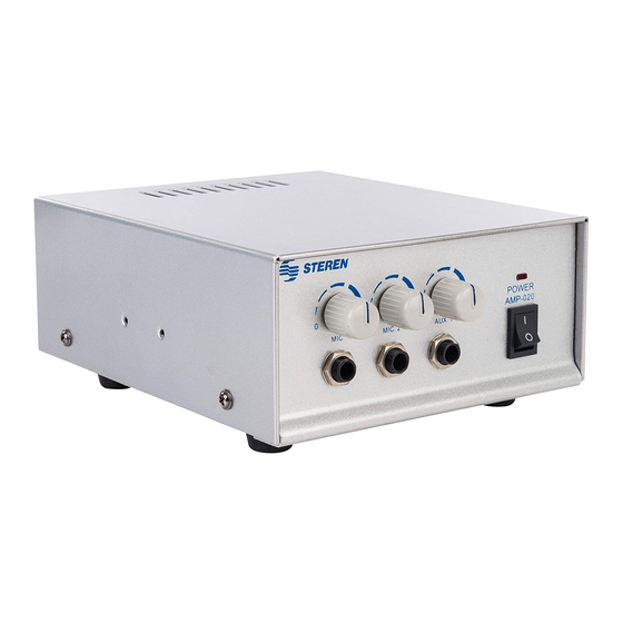 Steren AMP-020 Instruction Manual
