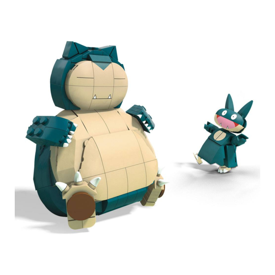 Mega Construx Pokemon Snorlax & Munchlax Manual