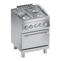 Bartscher K6GCU10FF Installation, Use And Maintenance Manual