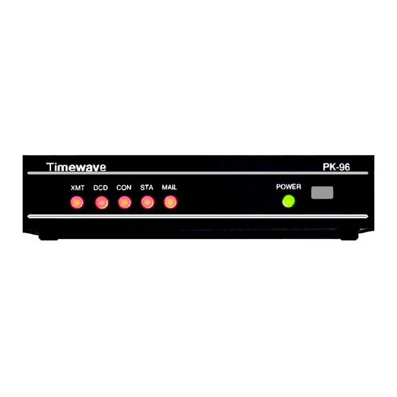 Timewave PK-96 Operating Manual