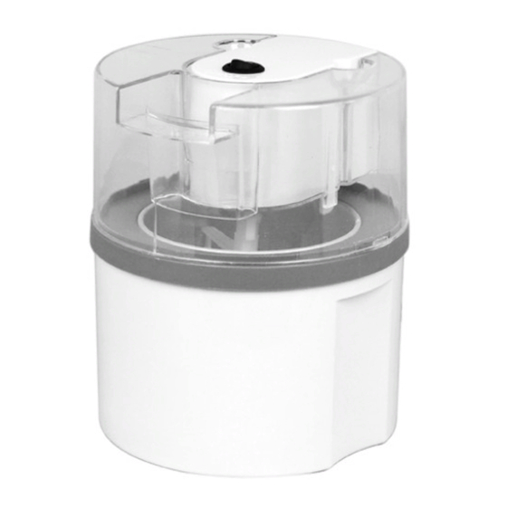 RTC ICM 1000 Ice Cream Maker Manuals