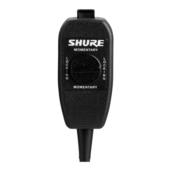 Shure A120S Quick Start Manual