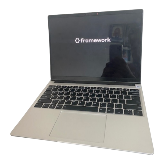 Framework FRANPC0000 Notebook Laptop Manuals