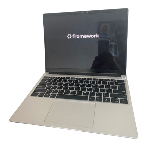 User Manuals: Framework FRANPC0000 Notebook Laptop