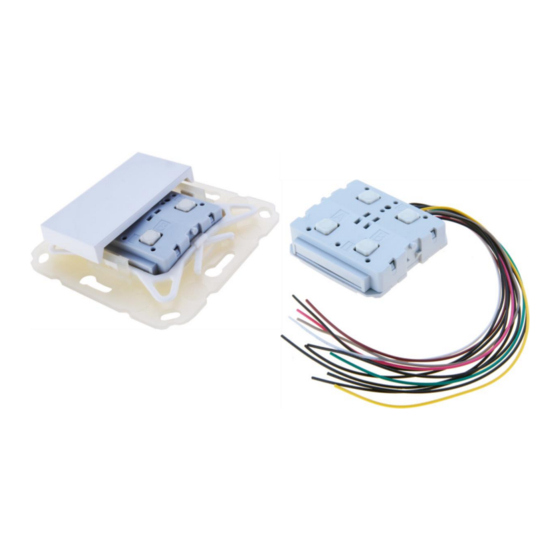 Weinzierl KNX TP Push Button 420 secure Operation And Installation Manual
