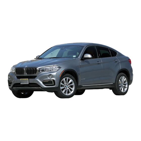 BMW X6 2019 Owner's Manual
