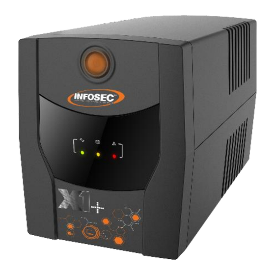 INFOSEC UPS SYSTEM X1+ User Manual