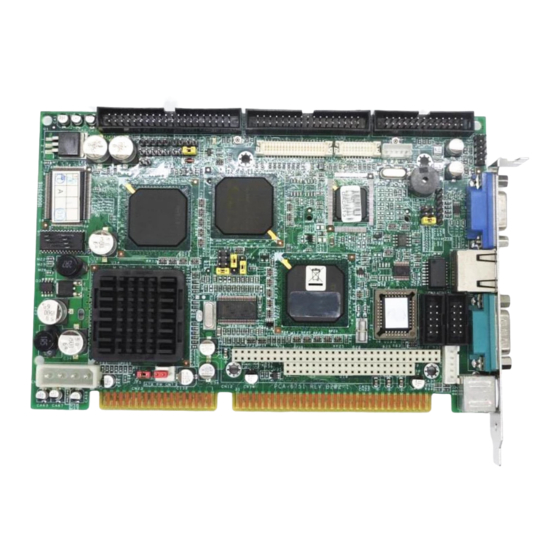 Advantech PCA-6751 Series User Manual