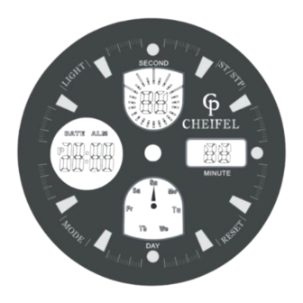 Eurotops Chronograph Coloris Instruction Manual
