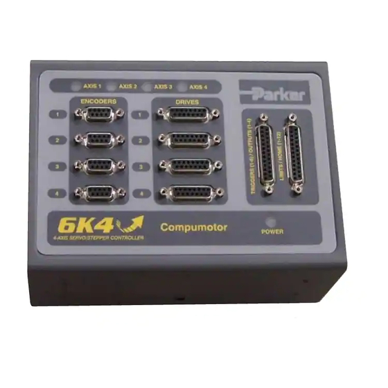Parker 6K8 8-Axis Motion Controller Manuals