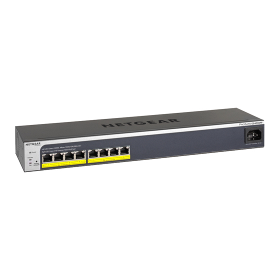 NETGEAR GS408EPP User Manual