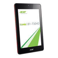 Acer Iconia One 7 B1-730 HD Service Manual