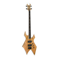 B.C. Rich Paolo Gregoletto Signature Warlock Bass Owner's Manual