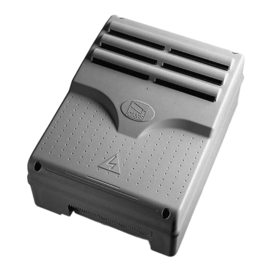 CAME ZCX10 Installation Manual