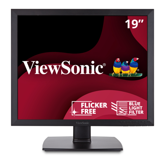 ViewSonic VA951S User Manual