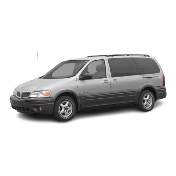Pontiac 2005 Montana Owner's Manual