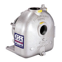 GORMAN-RUPP PUMPS 06B3-B Installation, Operation, And Maintenance Manual With Parts List