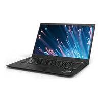 Lenovo ThinkPad X1 Carbon User Manual