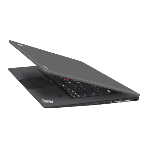 Lenovo ThinkPad X1 Carbon User Manual