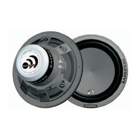 Massive Audio TW10 Specification