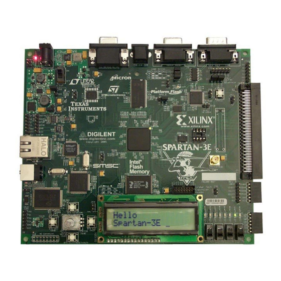 Xilinx Spartan-3E User Manual