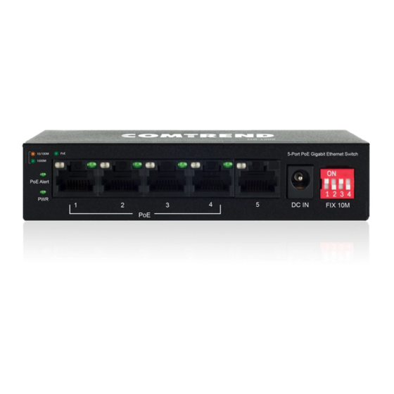 Comtrend Corporation GS-7505 Quick Installation Manual